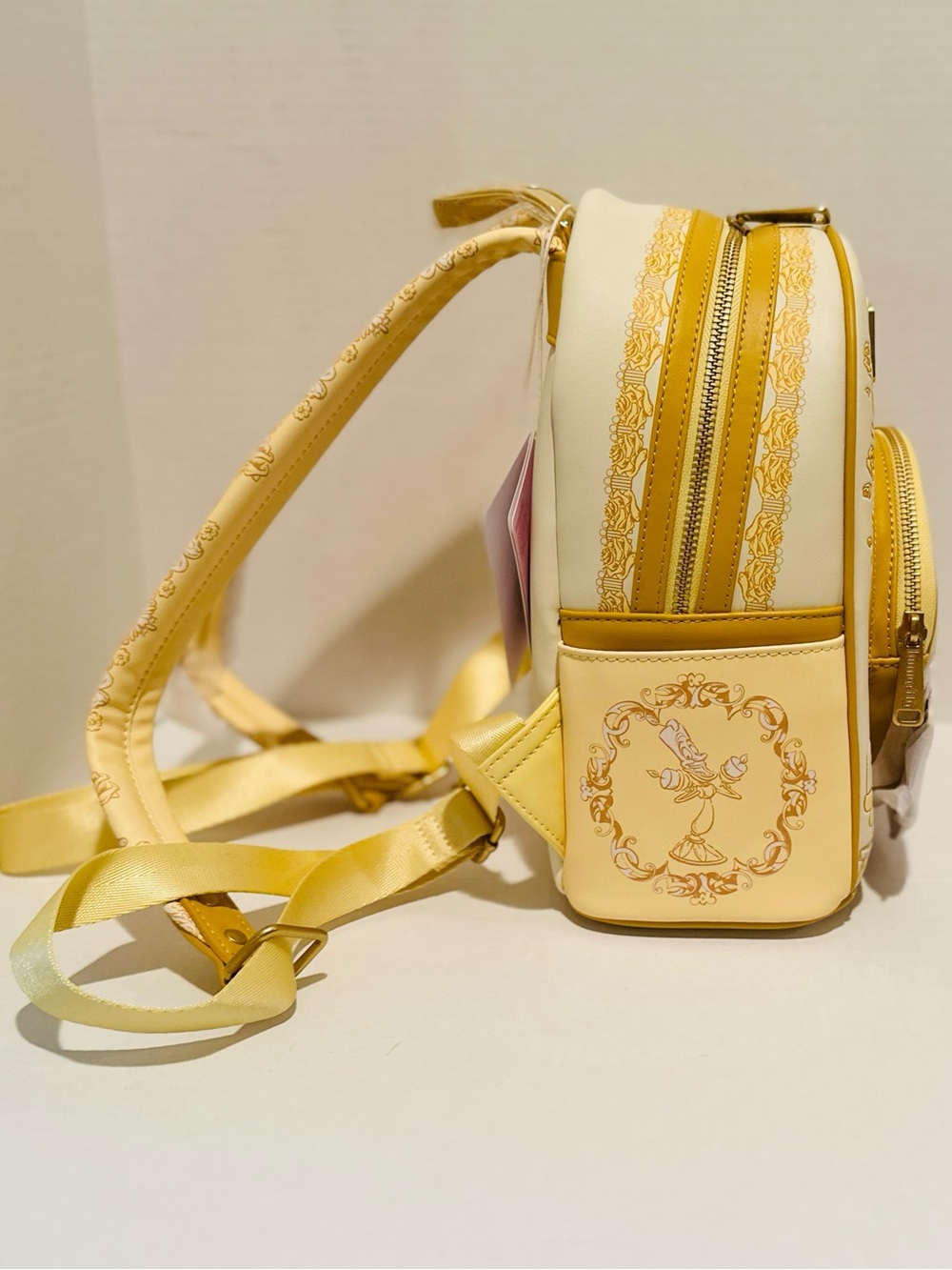 Loungefly Disney NWT Beauty & the Beast Belle Sketch Portrait Mini Backpack - Picture 4 of 8